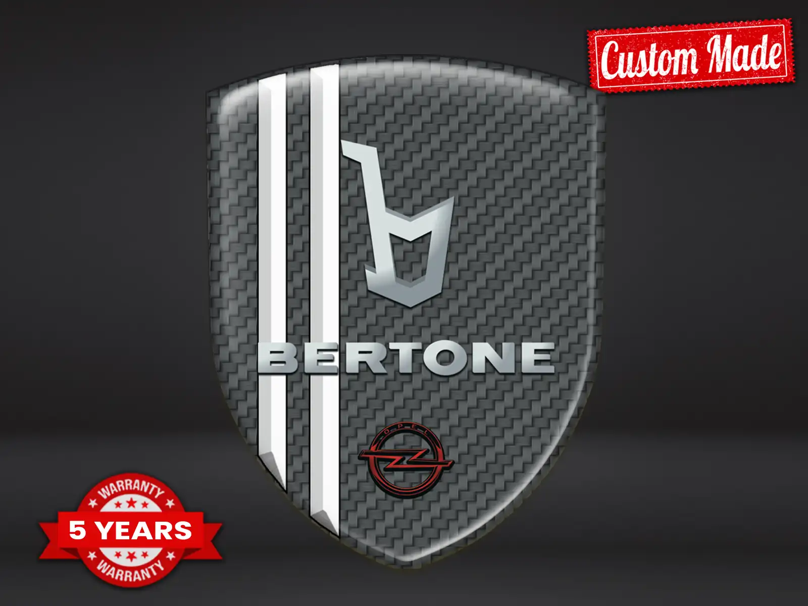 Bertone Autocollants Auto Affaires Limité Course Qualité
